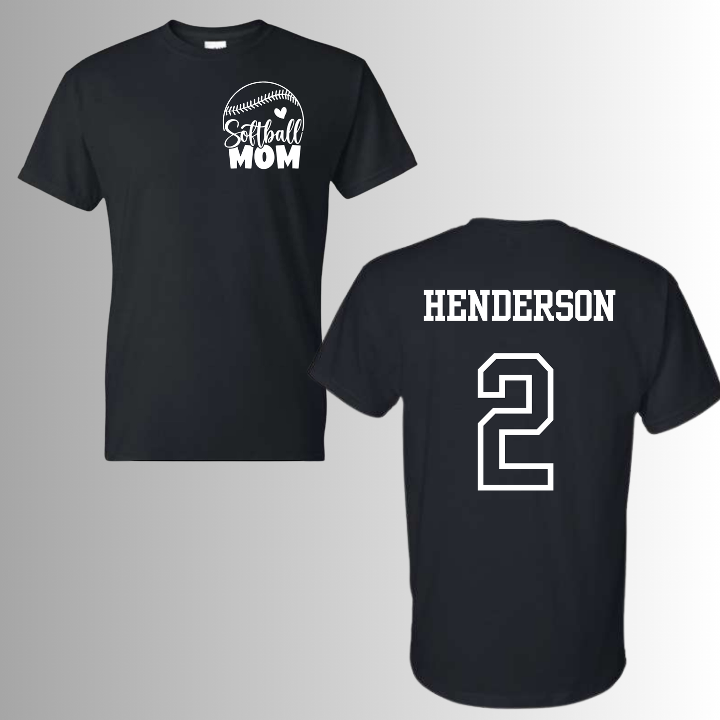 Custom Softball Mom