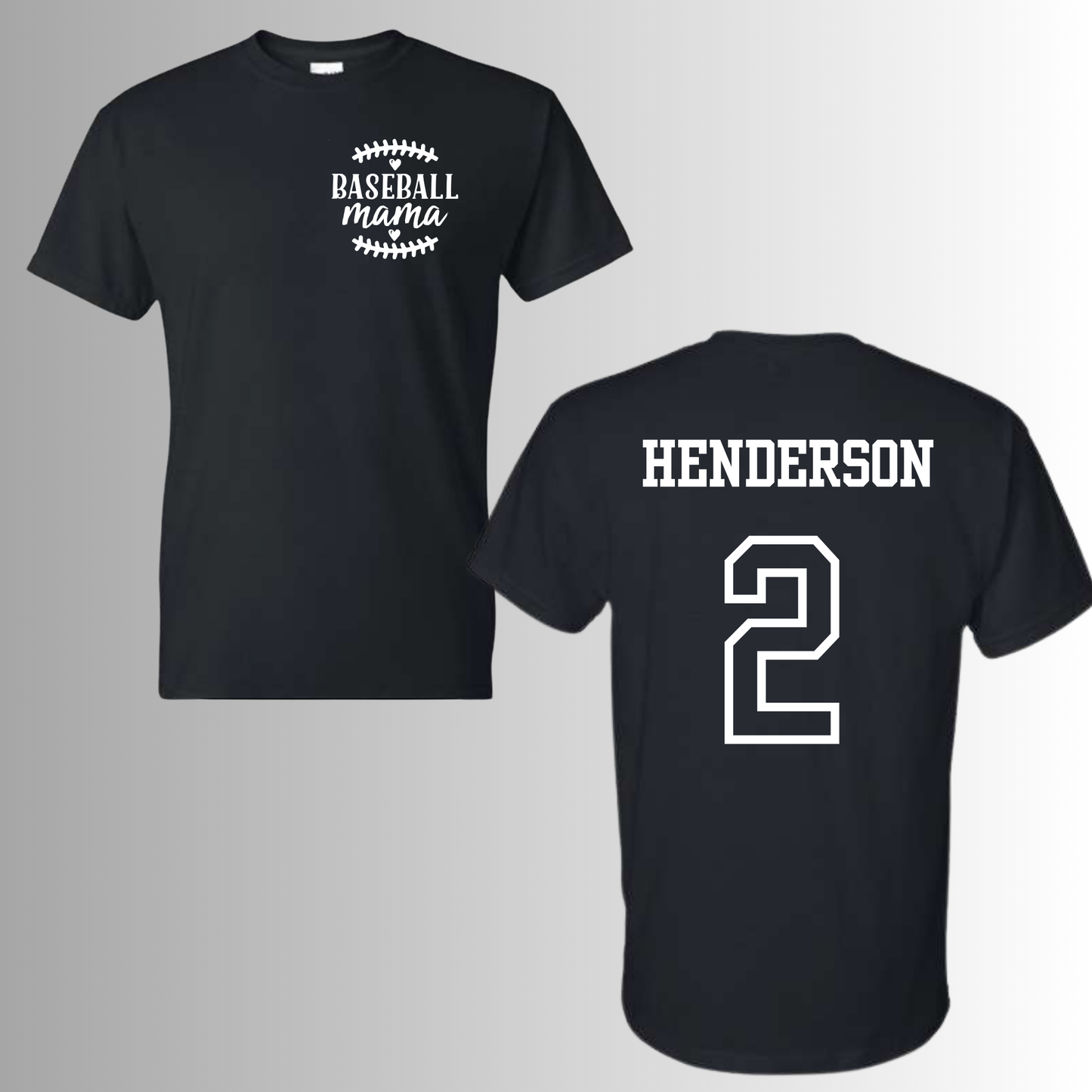 Custom Baseball Mom