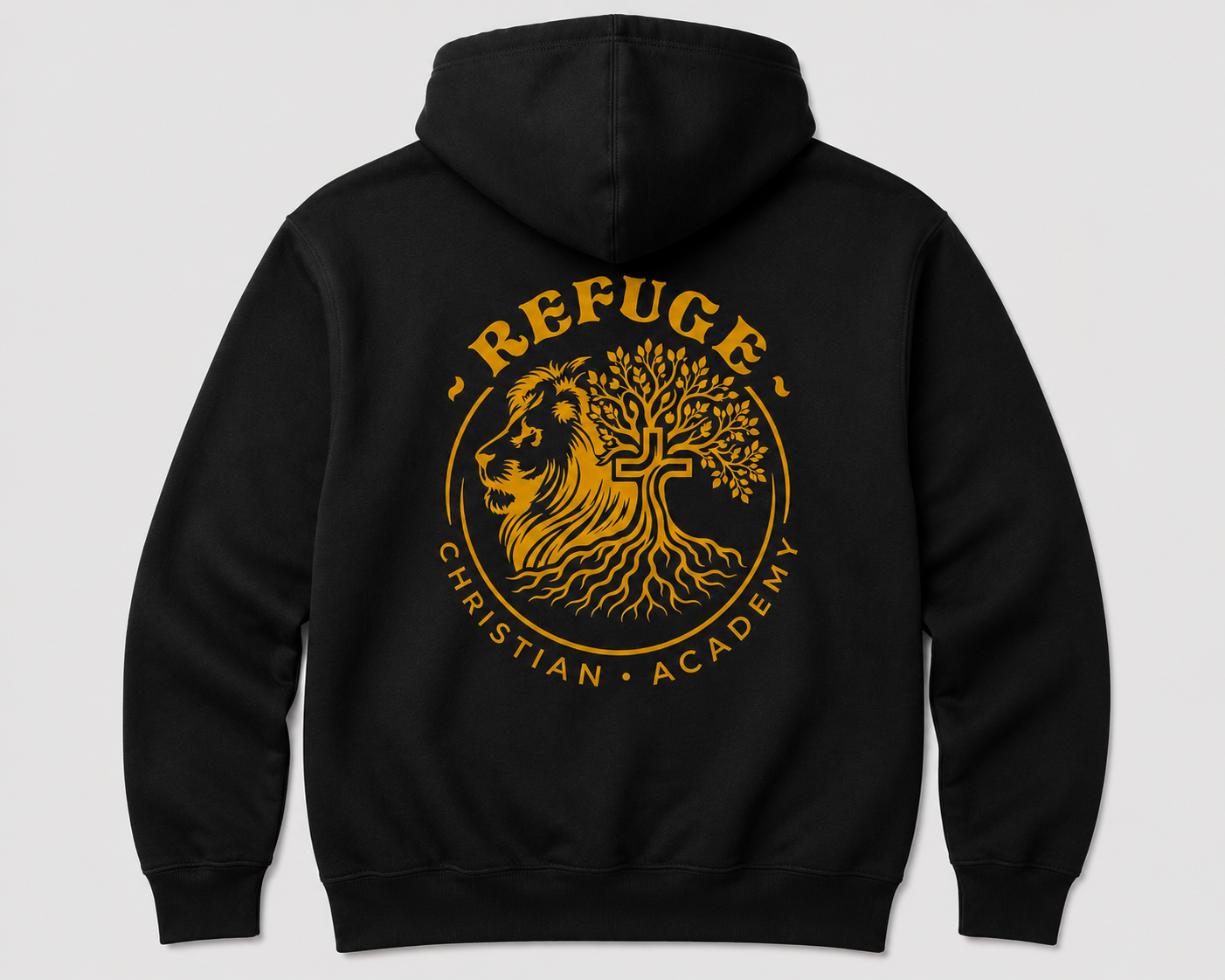 RCA Zip Up - YOUTH Only (Black)