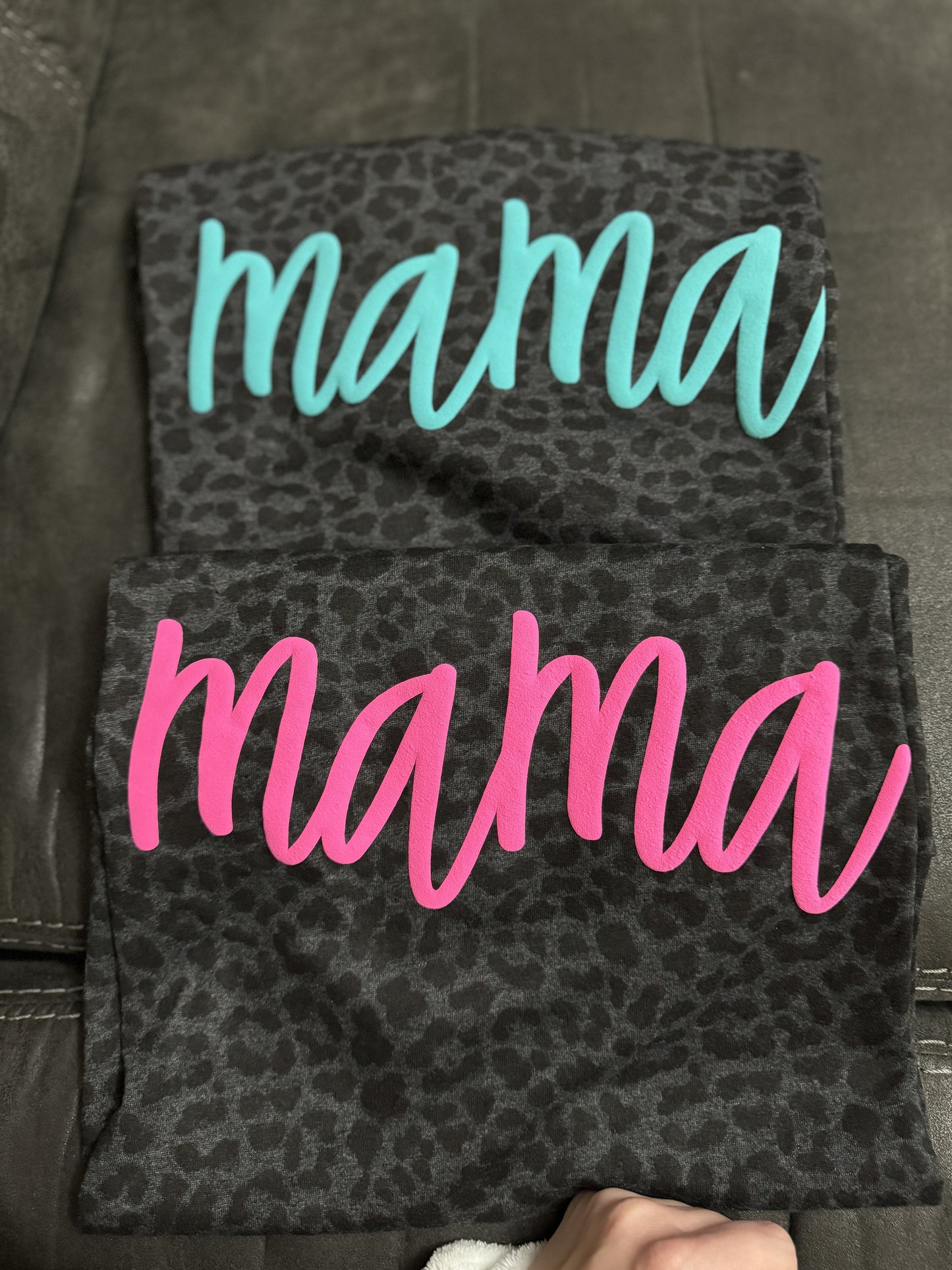 Mama 3D Puff Leopard